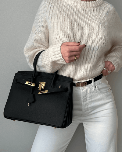 Luxury Leather Handbag – Elegant and Practical Everyday Tote for Women
