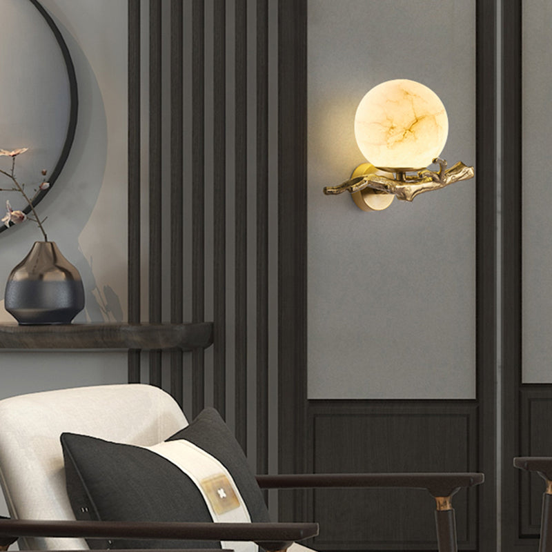 MarbleGlow - Modern Wall Lamp