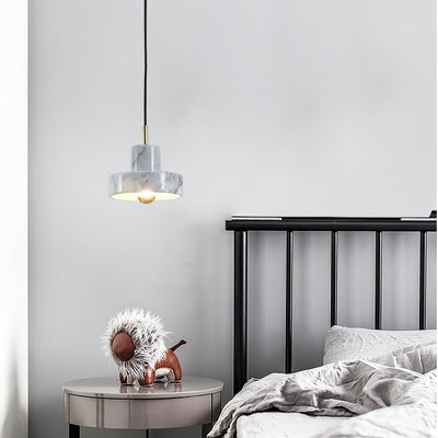 GlamMarble – Elegant Stone Pendant Lamp