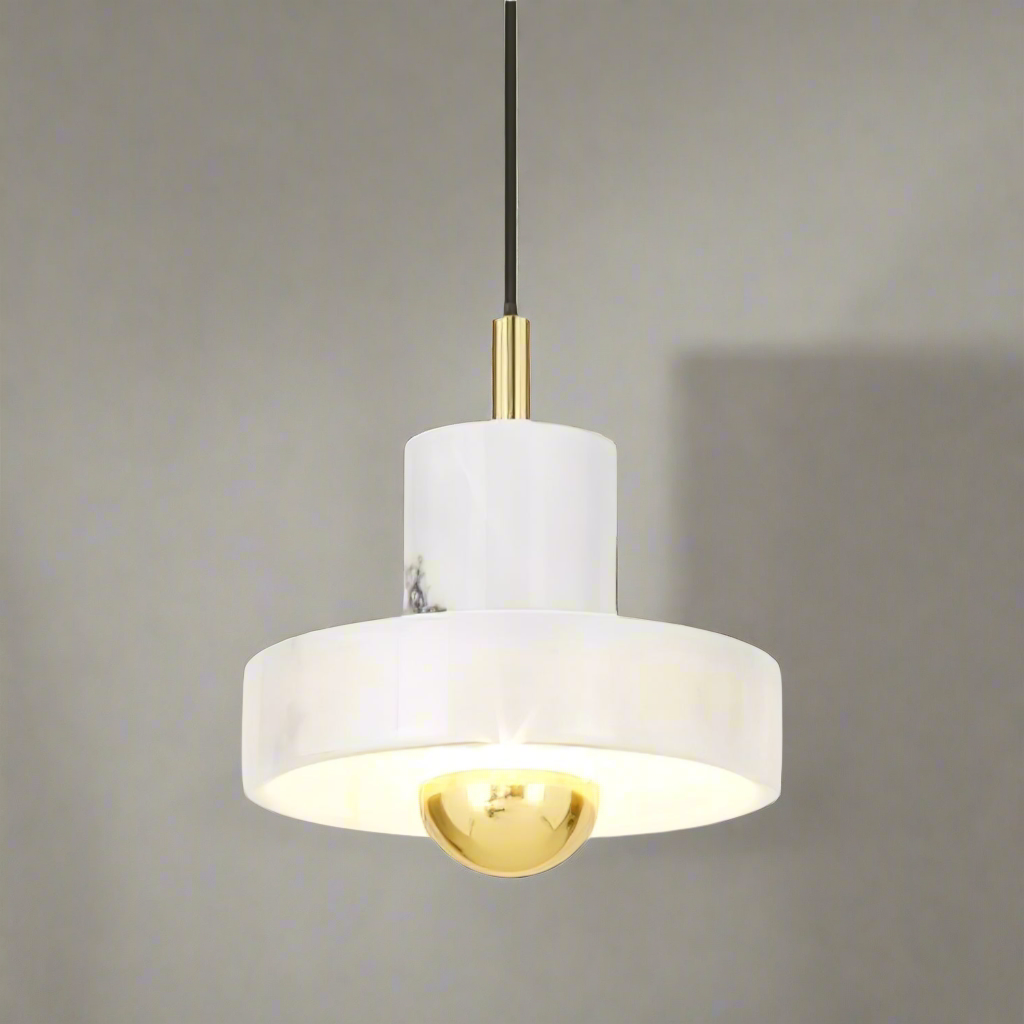 GlamMarble – Elegant Stone Pendant Lamp