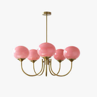 FluffyGleam – Marshmallow Chandelier Design