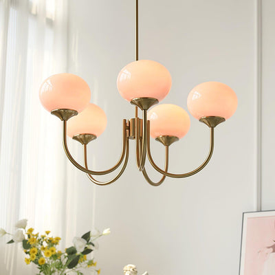 FluffyGleam – Marshmallow Chandelier Design