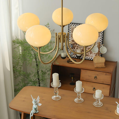 FluffyGleam – Marshmallow Chandelier Design