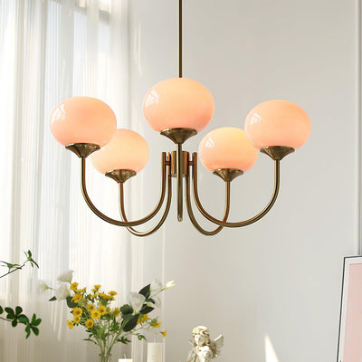 FluffyGleam – Marshmallow Chandelier Design