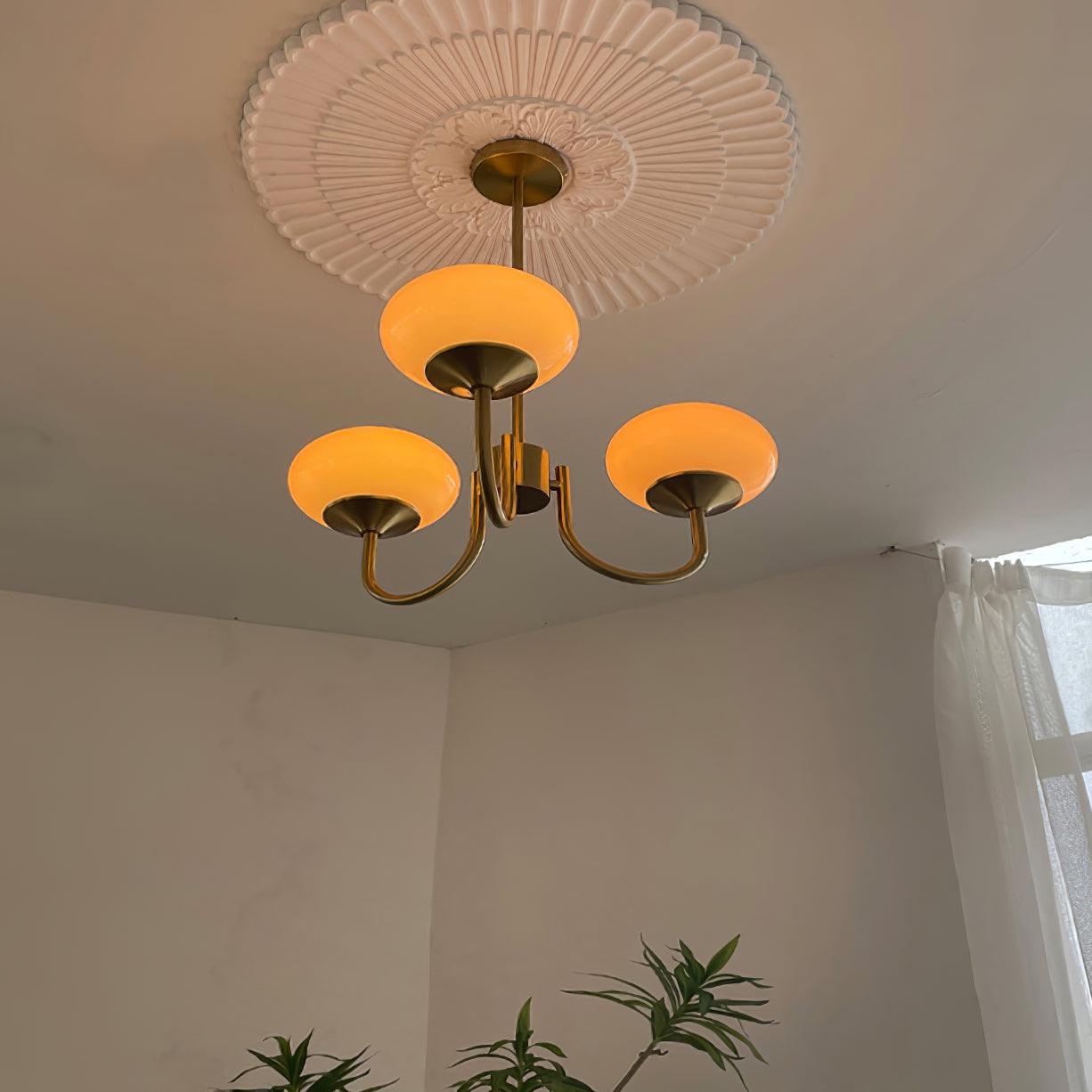 FluffyGleam – Marshmallow Chandelier Design