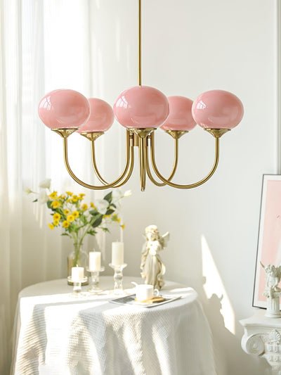 FluffyGleam – Marshmallow Chandelier Design