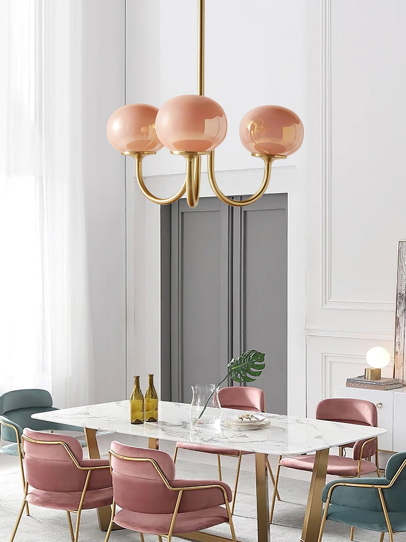 FluffyGleam – Marshmallow Chandelier Design
