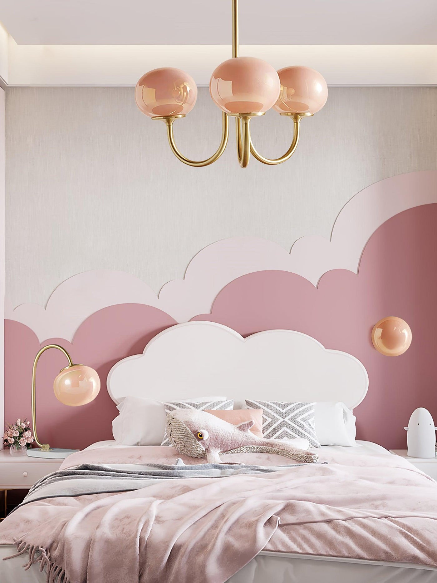 FluffyGleam – Marshmallow Chandelier Design