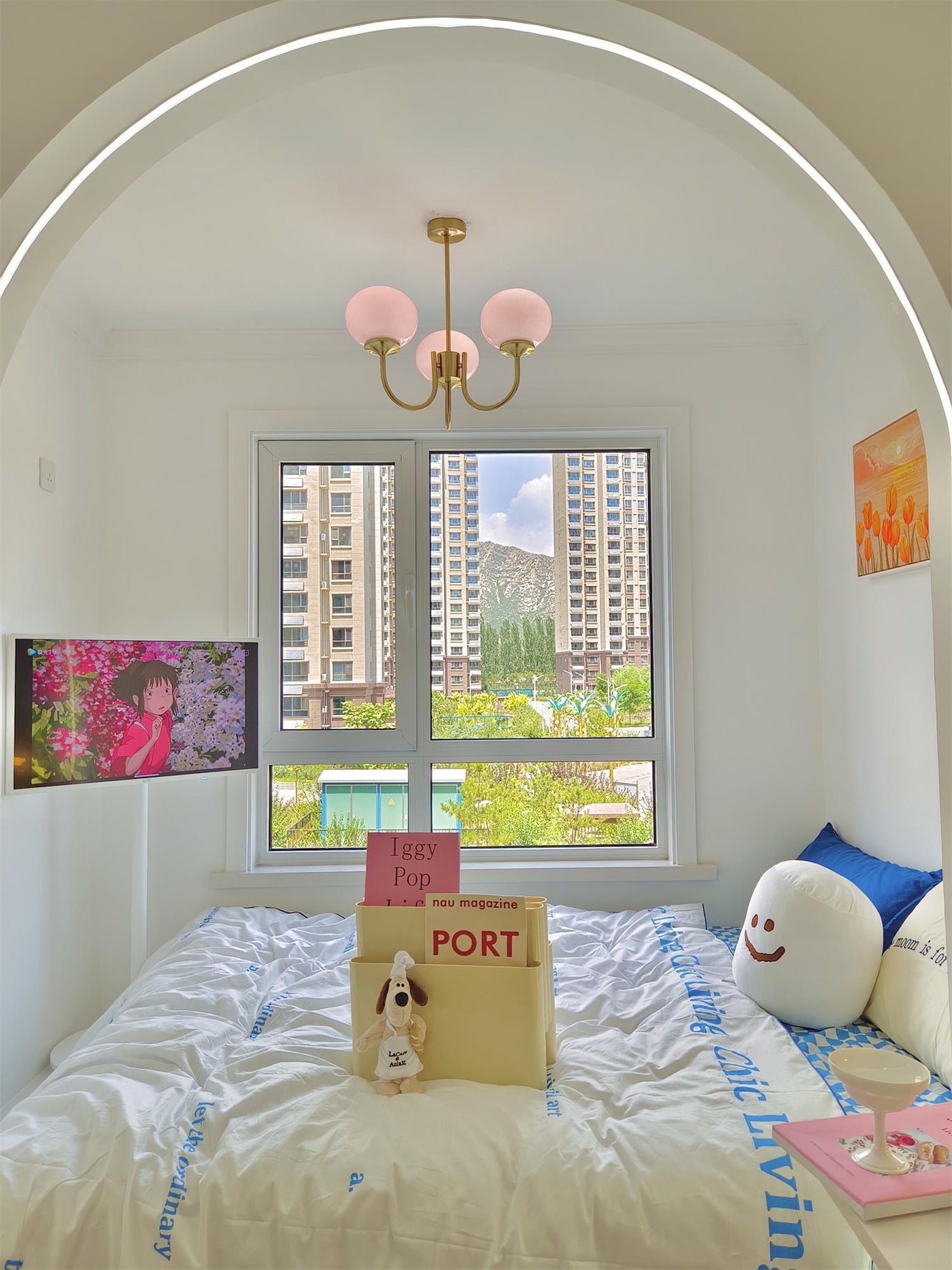 FluffyGleam – Marshmallow Chandelier Design