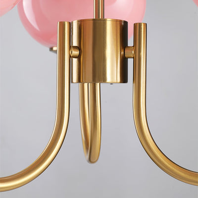 FluffyGleam – Marshmallow Chandelier Design