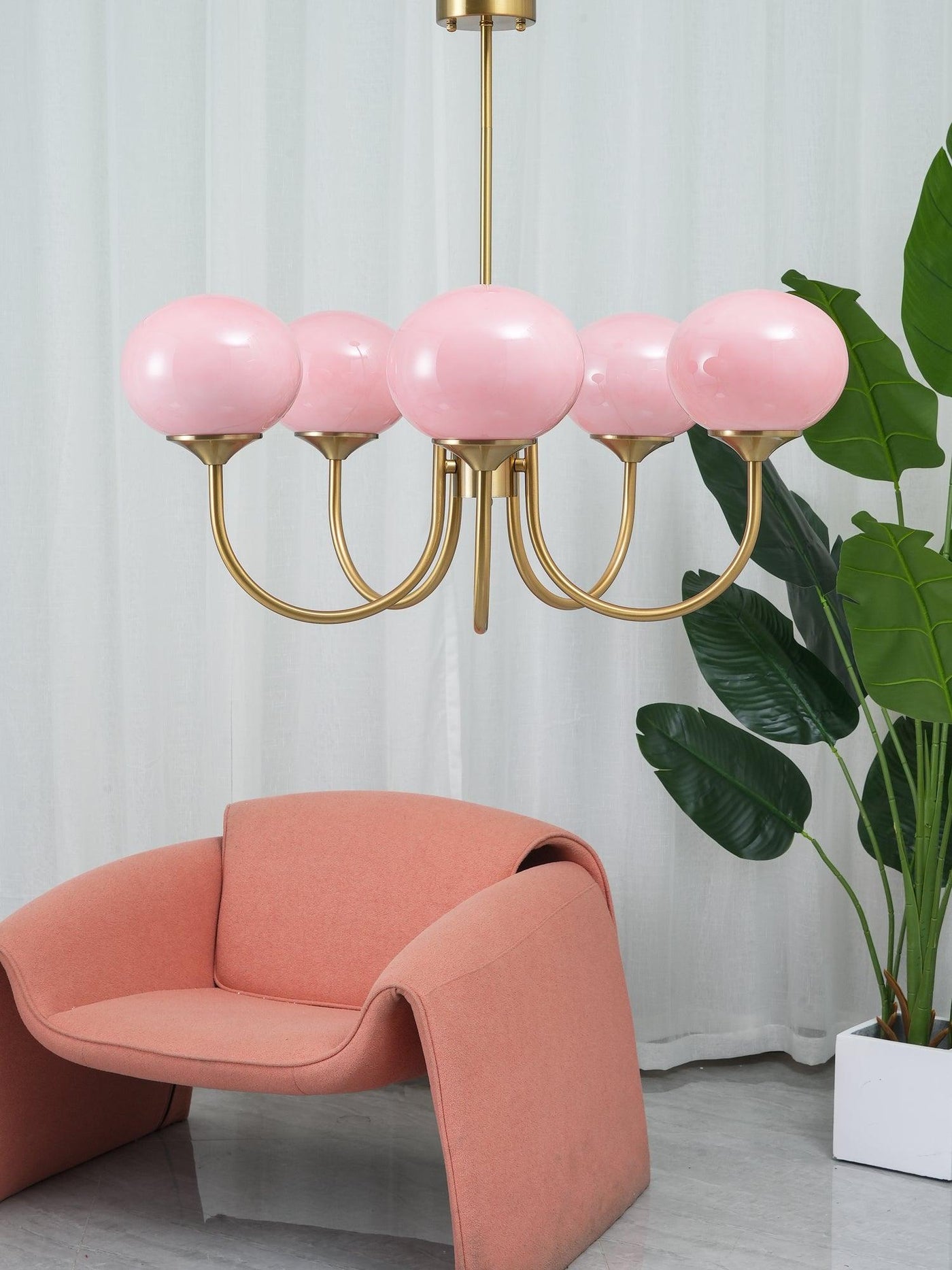 FluffyGleam – Marshmallow Chandelier Design