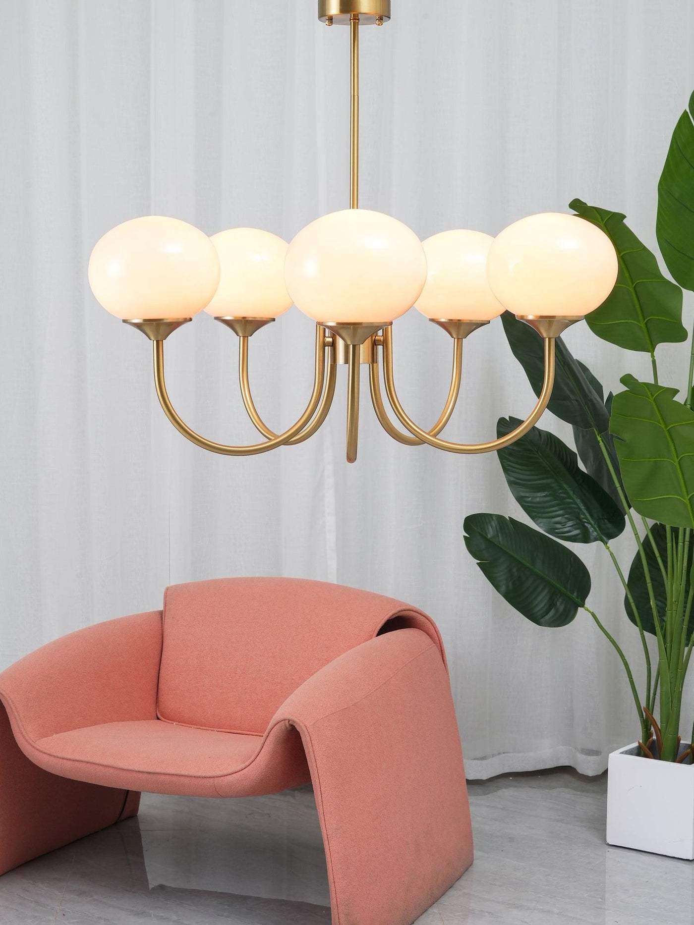 FluffyGleam – Marshmallow Chandelier Design