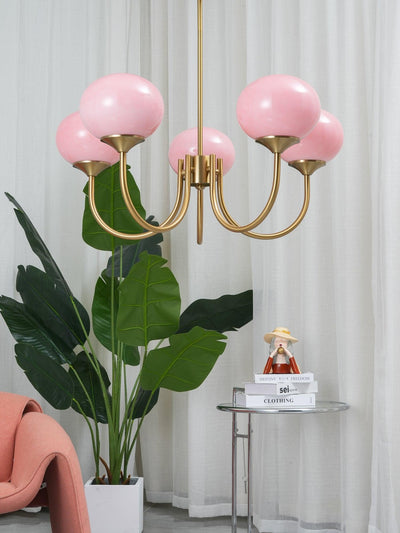 FluffyGleam – Marshmallow Chandelier Design