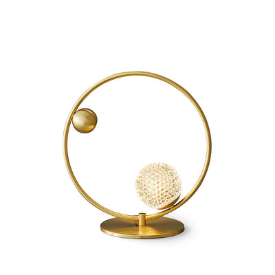 GlobeLume – Stylish Table Lamp with Circular Glass Diffusers