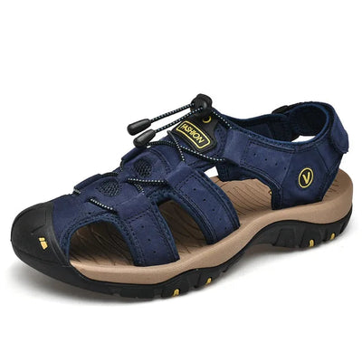 Men's Hiking Sandals with Adjustable Straps and Enhanced Traction for Outdoor Comfort