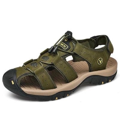 Men's Hiking Sandals with Adjustable Straps and Enhanced Traction for Outdoor Comfort
