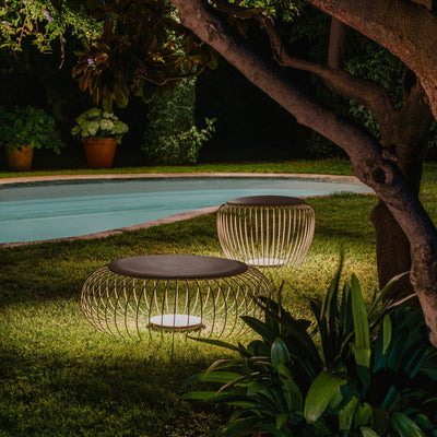 EcoGlow - Sleek Table Lamp with Garden-Ready Features