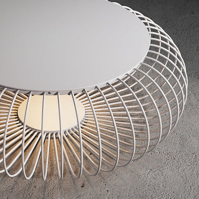EcoGlow - Sleek Table Lamp with Garden-Ready Features