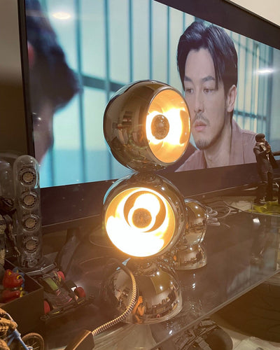 LuxeCharm - Table Lamp with Mickey Style and Cozy Light Diffusion
