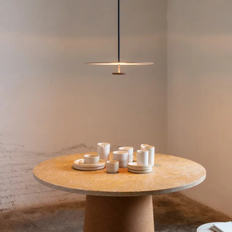 GlowCurve - Contemporary Arc Ceiling Lamp
