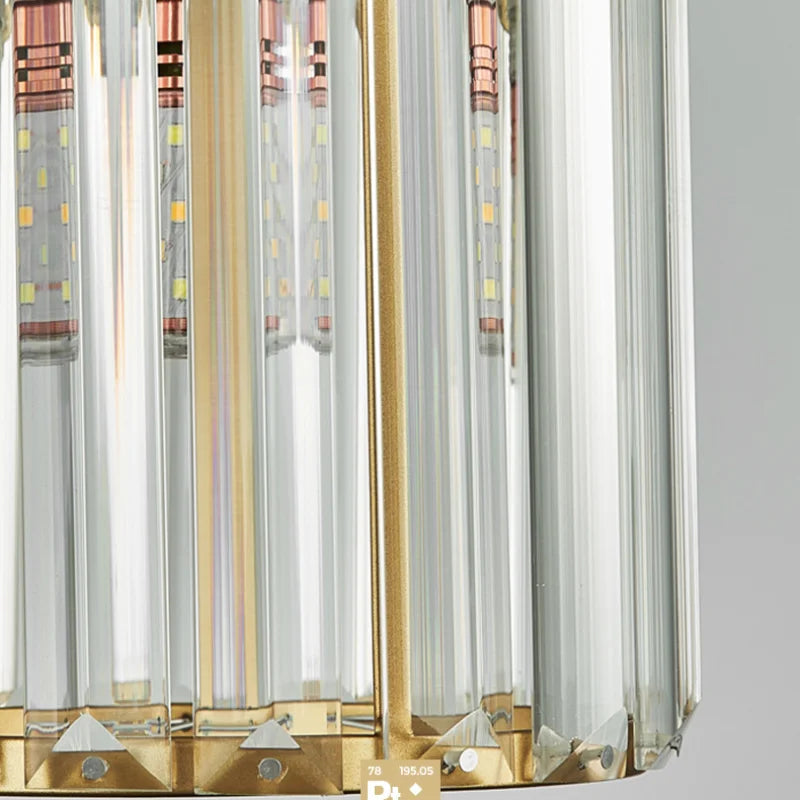 CrystalHaven - Elegant K9 Crystal Pendant Lamp