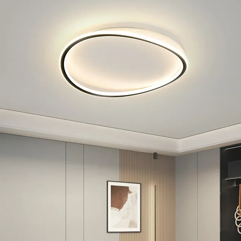 CelestialGlow - Elegant LED Chandelier Illumination