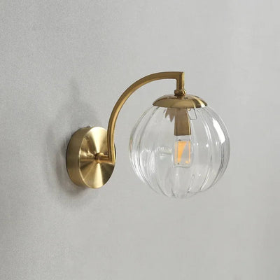 CrystalGlow – Modern Glass Wall Lamp