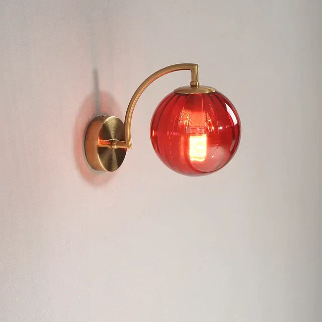 CrystalGlow – Modern Glass Wall Lamp