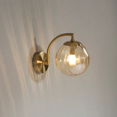 CrystalGlow – Modern Glass Wall Lamp