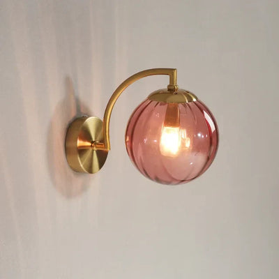 CrystalGlow – Modern Glass Wall Lamp