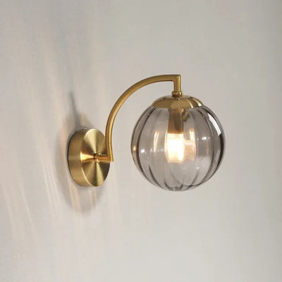 CrystalGlow – Modern Glass Wall Lamp