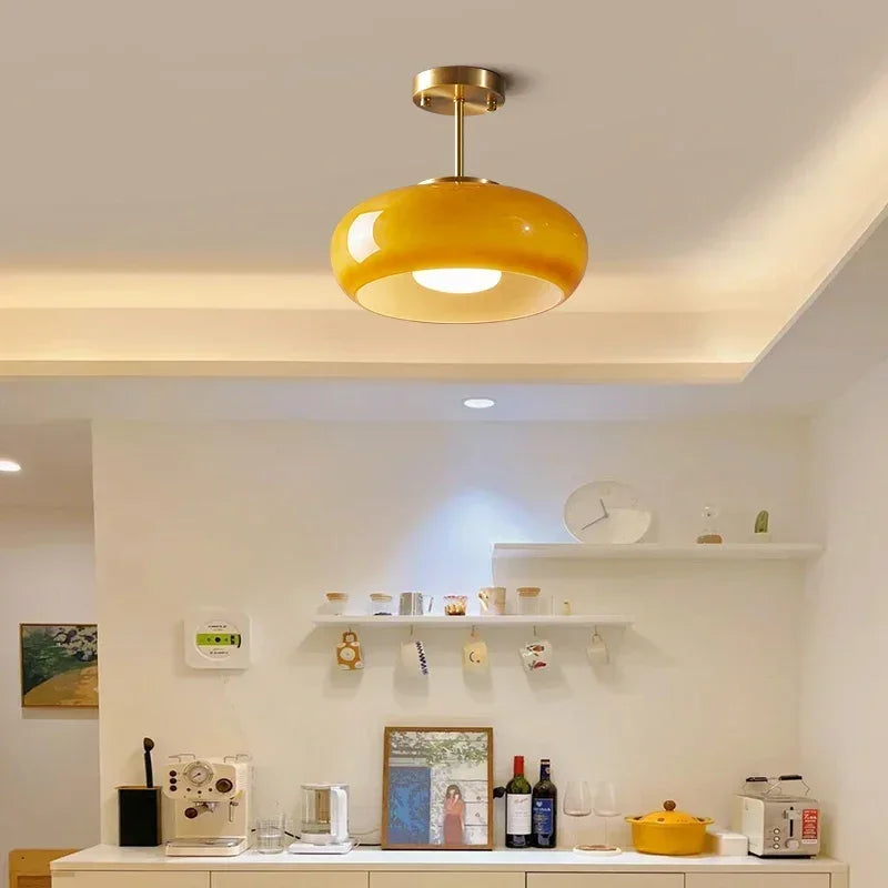 CrystalCraft – Glass LED Pendant Lamps