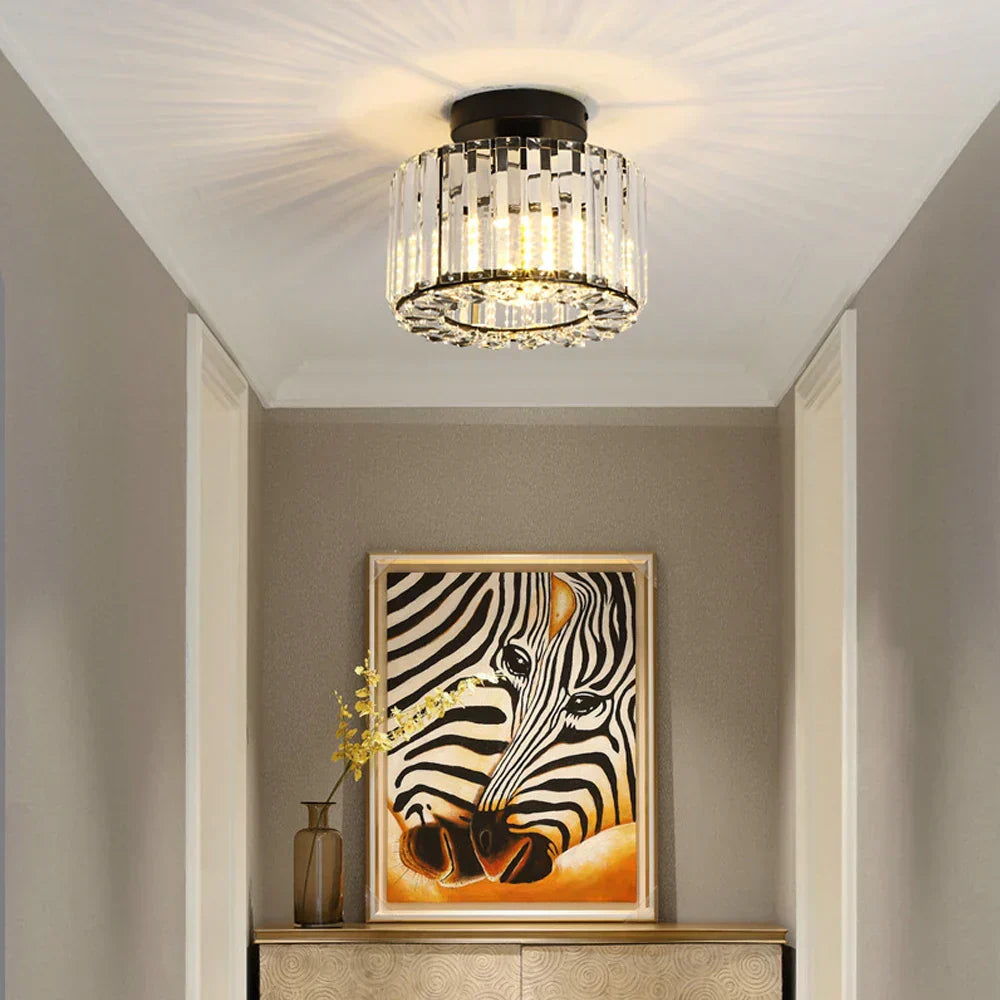 GlimmerLux – Dazzling Ceiling Light with Sparkling Crystals