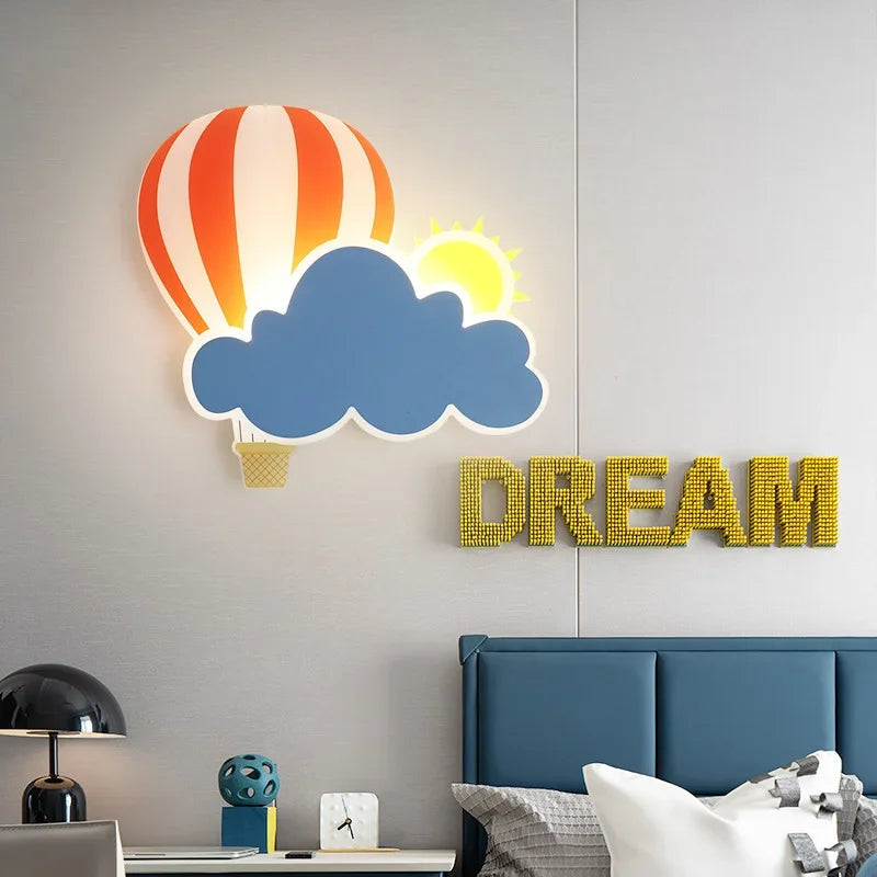 RadiantTrail – Soft LED Wall Light for Children’s Rooms