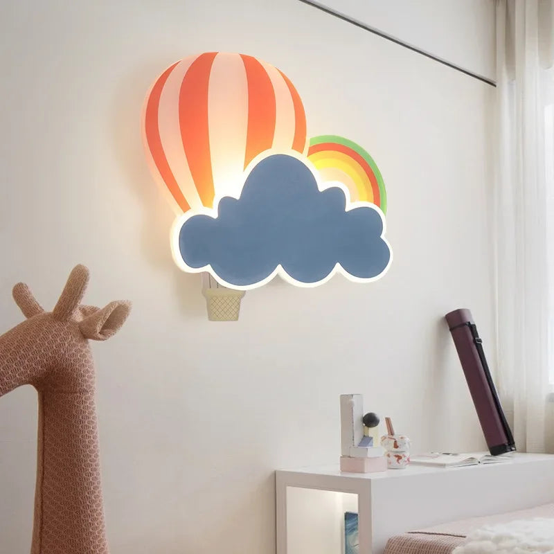 RadiantTrail – Soft LED Wall Light for Children’s Rooms