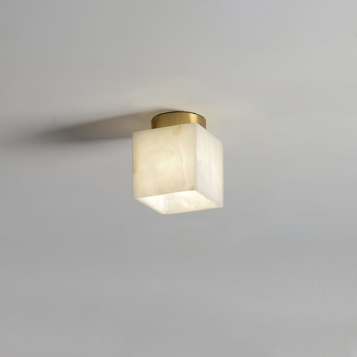 MoonAura – Alabaster Ceiling Pendant