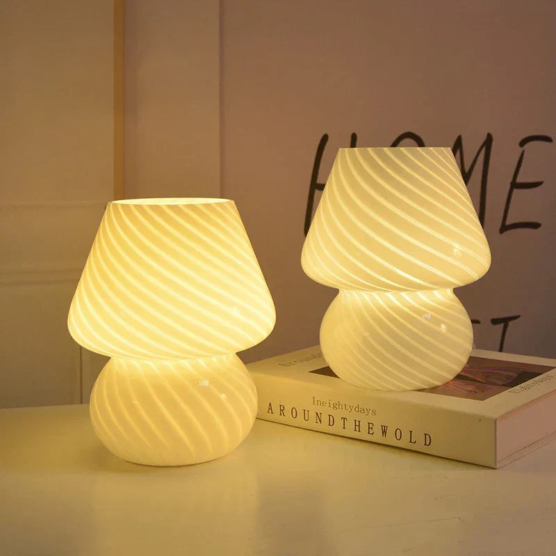 LumaZen - Tranquil Glass Desk Lamp