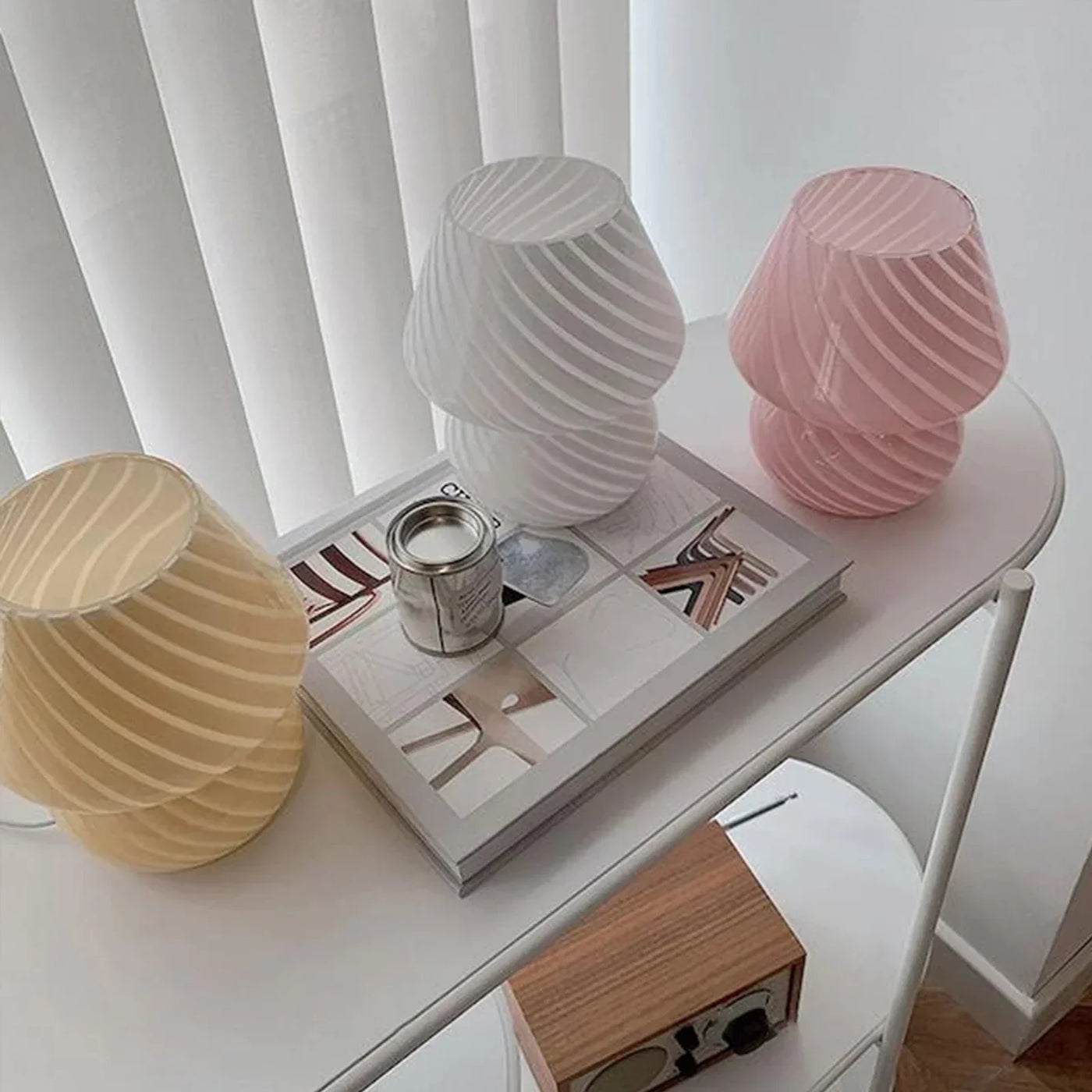 LumaZen - Tranquil Glass Desk Lamp