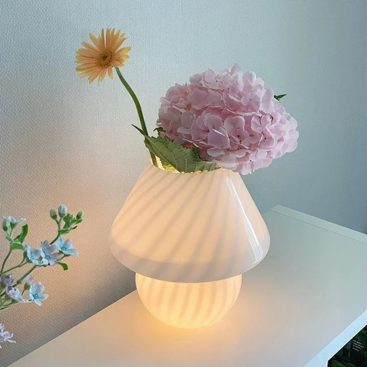 LumaZen - Tranquil Glass Desk Lamp