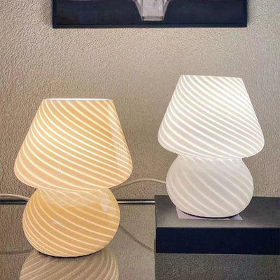 AuraGlow - Modern Glass Table Lamp