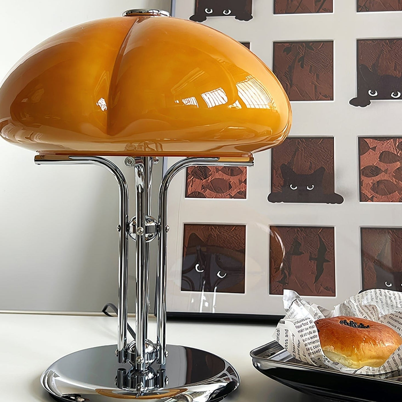 GlowMushroom - Bauhaus-Inspired Table Light