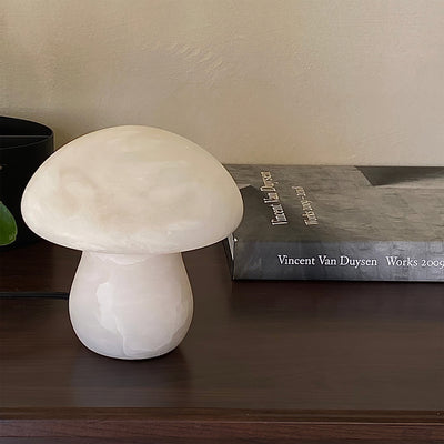 LuminousMushroom - Stylish Alabaster Lamp
