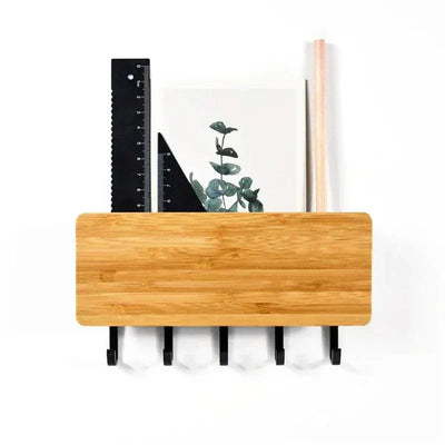 KeyNest - Bamboo Storage for Keys