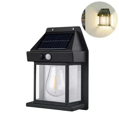 MotionLite – Vintage Solar Wall Light