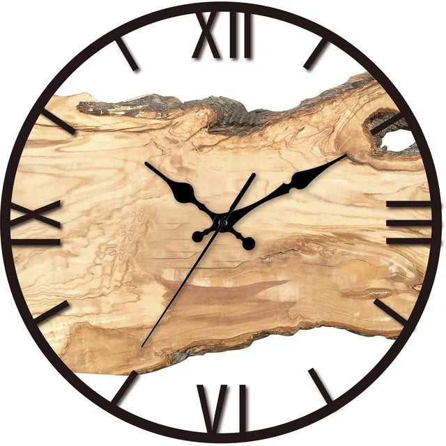 ClarityTime - Elegant Transparent Wall Clock