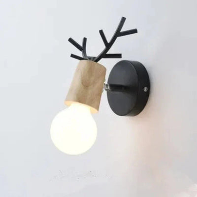 BrightStag - Elegant Antler-Themed Wall Light