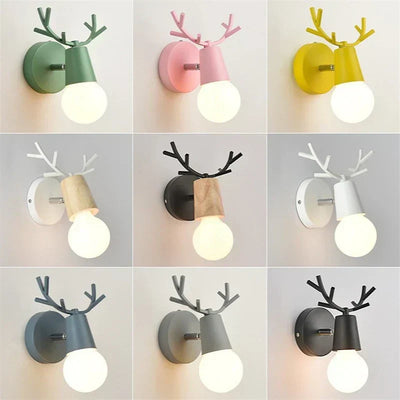 BrightStag - Elegant Antler-Themed Wall Light