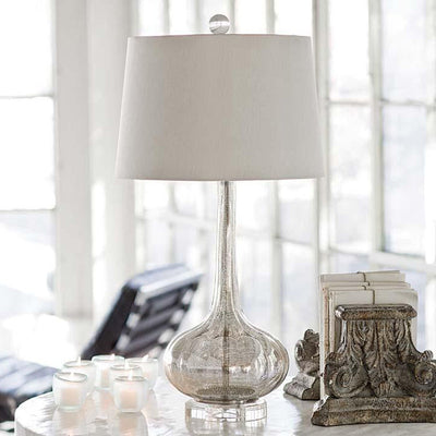 PureGlow – Refined Ceramic Table Lamp with Soft White Shade
