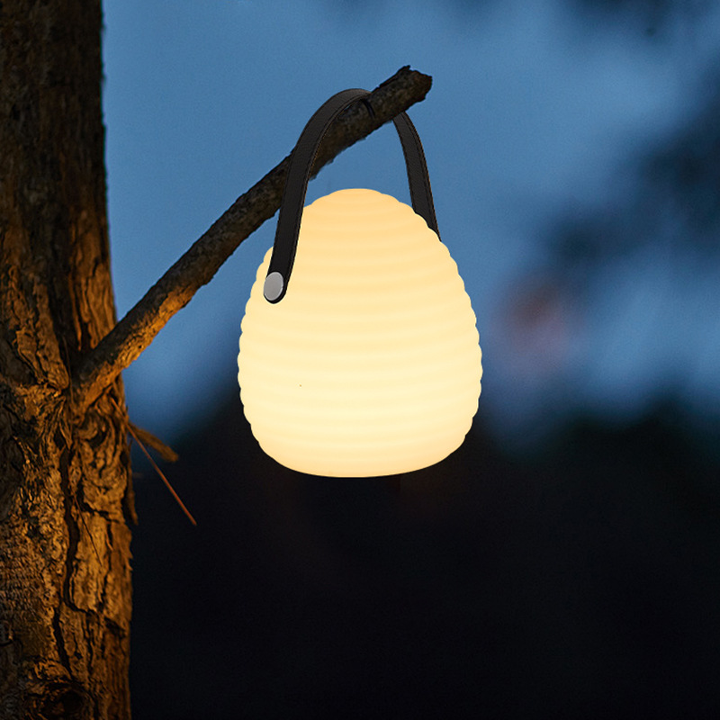 Elegant Modern Outdoor Lantern Lights with LED, Remote Control & 16 Color Options