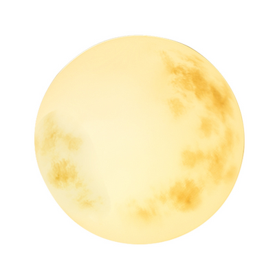 Moon-Shaped Outdoor Lamp - Weatherproof LED Garden Light Fixture for Enchanting Illumination